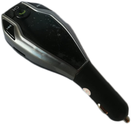 Modulator KlaussTech Auto Fm X7 2 X Usb Suport Card Tf Argintiu 