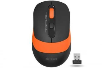 Mouse wireless A4Tech FG10 gaming 2000DPI USB portocaliu 