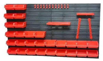 Panou de perete pentru scule Kraft&dele 4 panouri 47X27cm KD11862 