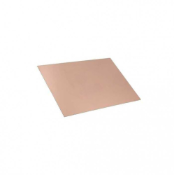 Placa circuit laminata aluminiu acoperire cupru 1mm 100x75mm pentru circuite electrice de mare putere 