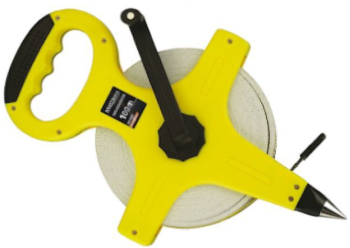 Ruleta banda cu fibra de sticla Kraft&Dele 30 M 