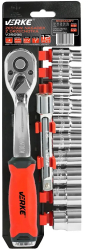 Set chei cu clichet si extensie Verke 12 elemente V39096 