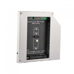 SSD HDD CADDY MSATA 12.7mm Cadru de montare pe unitatea hard disk de 2.5 inch 