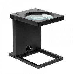 Stand cu lupa 108mm 2.5D 3x LED 