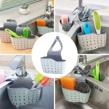 Suport/organizator pentru accesorii chiuveta baie bucatarie 
