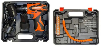 Trusa surubelnita cu acumulator Kraft&dele 2x baterii 18V 30Nm KD3085 