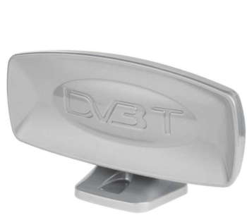 Antena camera digitala terestra DVB-T cu amplificator 28dB 75 ohm mufa F 