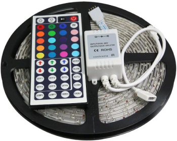 Banda Klausstech Led Rgb Multicolor Cu Telecomanda 10 Metri 