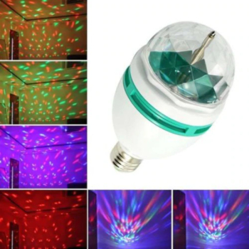 Bec Klausstech Led Rotativ Color Disco E27 