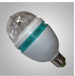Bec Rotativ Klausstech Disco Full Color Led Mini Party Consum 3w 