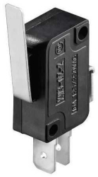 Comutator micro 1 pol 16A 250V cu lamela 30mm 