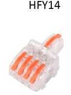 Conector doza 1X4mm2 / 4X4mm2 HFY14 