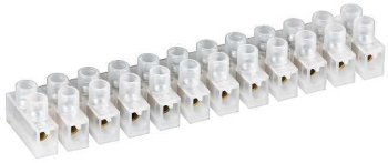 Conectori terminali reglete 12buc linie 4mm 3A 