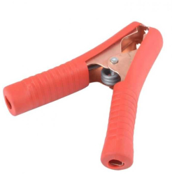 Crocodil 90mm rosu 100A izolat 