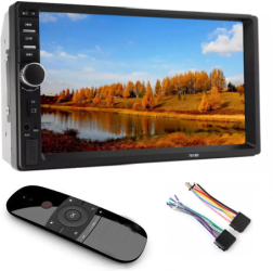 Dvd Player Auto KlaussTech touchscreen Radio Display 7 Inch microsd Card Telecomanda Bluetooth. 
