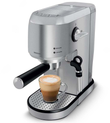 Espressor Manual Sencor Putere 1400 W Presiune de Lucru 20 Bar Rezervor de 1.5 L Dispozitiv spumare Culoare Argintiu 