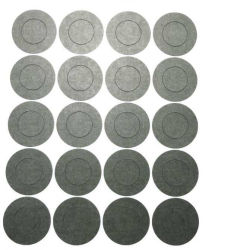 Hartie pentru izolatie terminale acumulatori LI-ION 26650 SET 45buc 