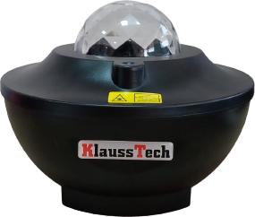 Lampa de Veghe Portabila KlaussTech cu Control prin telecomanda Tehnologie Audio prin Bluetooth Lumina reglabila Conectare Wireless Negr 