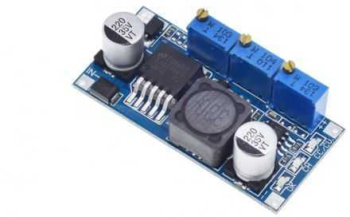Modul DC-DC STEP DOWN LM2596-3POT cu 3 potentiometre 