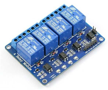 Modul releu x4 5V 