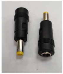 Mufa adaptoare alimentare DC 2.5x5.5 mm mama la 5.5x1.7 mm tata 