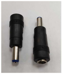 Mufa adaptoare alimentare DC 2.5x5.5 mm mama la 5.5x2.1 mm tata 
