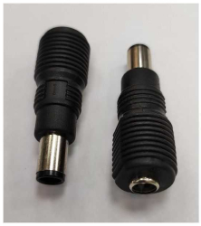 Mufa adaptoare alimentare DC 2.5x5.5 mm mama la 6.3x4 mm tata 