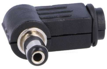 Mufa alimentare DC tata 5.5mm x 2.5mm pe cablu 9mm PC-2.5/5.5K