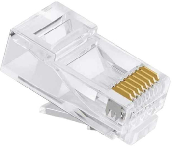 Mufa RJ45 8P8C CAT6E UTP PASS THROUGH EMTEX EMT-PR6-UTP 