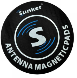 Pad magnetic antena auto SUNKER CB 12 cm 