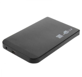 RACK carcasa metalica pentru HDD 2.5 sau SSD SATA cu port USB 2.0 max. HDD 1TB 