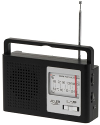 Radio portabil AM/FM antena telescopica Clasic Alimentare la retea sau Baterie 2x RL20 