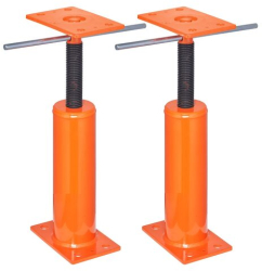 Set 2 cricuri de podea Otel 30.48-40.64 cm Capacitate 4400 kg/buc 