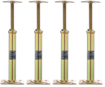 Set 4 cricuri de podea Otel galvanizat 20.46-40.64 cm Capacitate 1134 kg/buc 