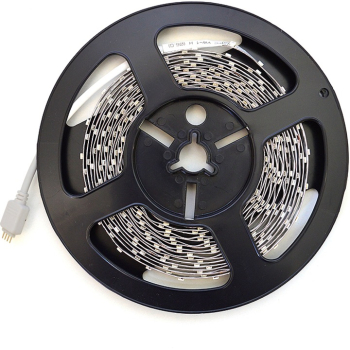 Set Banda Led Klausstech Rgb Flexibila Pentru Interior 60 Led/m 12v Lungime 5 M Telecomanda Si Transformator Incluse 