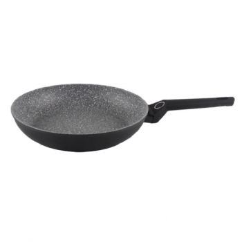 Tigaie aluminiu Zilan Interior granit Compatibil inductie Diametru 28 cm Maner soft touch 