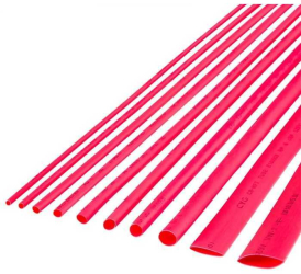 Tub termocontractabil 1.5mm/0.5m rosu 1buc Rebel NAR0252.1-0.5