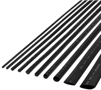 Tub termocontractabil 4.5mm /0.5m negru NAR0247.1-0.5 