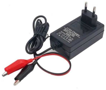 Alimentator cu debransare VRLAB plumb acid/gel pentru acumulatori 12V alimentare la 230V 3A cu fire terminale si 2x crocodil 