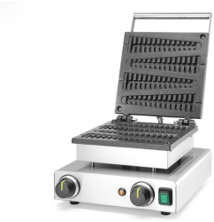 Aparat vafe conice Lollypop Hendi 1750W timer termostat reglabil 50° C-220° C 3100x3950x h 2300mm 