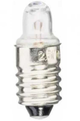 Bec cu filet 2.2V cu lupa dulie E10 553 