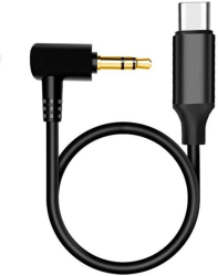 Cablu audio USB-C3.1 la mufa Jack 3.5 mm tata 50cm negru 