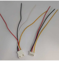 Cablu cu conectori 4pini pas 2.54 mm mama si tata cu fire set 2buc 