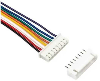 Cablu cu conectori 8pini JST pas 2.54mm mama + tata PCB 
