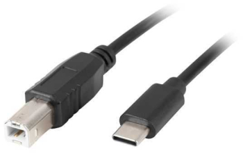 Cablu imprimanta 3m USB-C3.1 tata - USB2.0 B tata negru 
