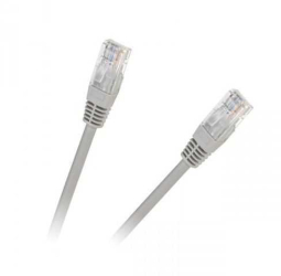 Cablu retea patch cord CAT5e UTP 7.5m 2x RJ45 neecranat CCA gri 