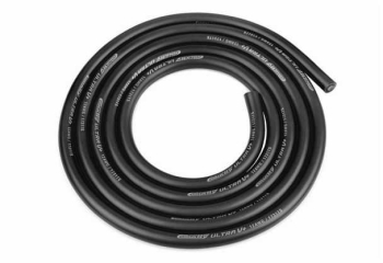 Cablu siliconic multifilar 8AWG 8.36mm2 negru 1m 