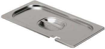 Capac Hendi Gastronorm cu fanta lingura servire GN 1/3 - gama Kitchen Line otel inoxidabil 