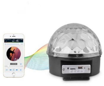 Club Disco Cu Proiectii Luminoase Klausstech Lumini Rgb Telecomanda Inclusa Conectivitate Bluetooth Slot Sd Card Tensiune 240 V Usor 