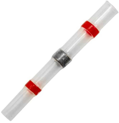 Conector termocontractabil cu inel/cositor rosu pentru conductori 0.5-1mm2 SST-S21 